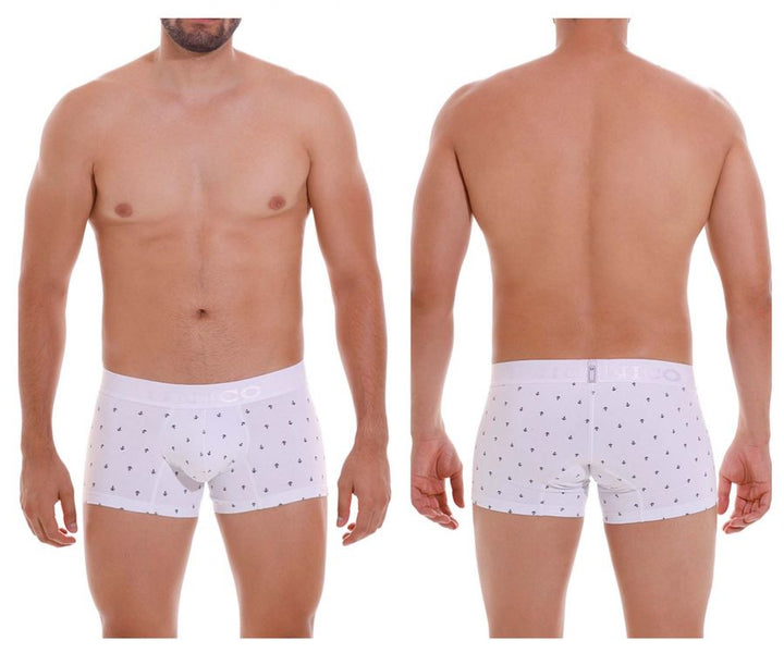 Mundo Unico Naviero Men's Boxer Briefs in White – men's boxer briefs Handmade in Colombia