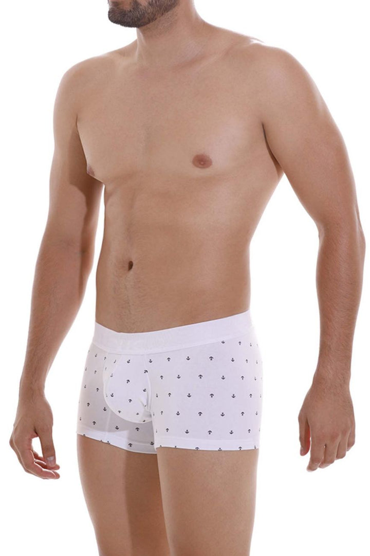 Mundo Unico Naviero Men's Boxer Briefs in White – men's boxer briefs Handmade in Colombia