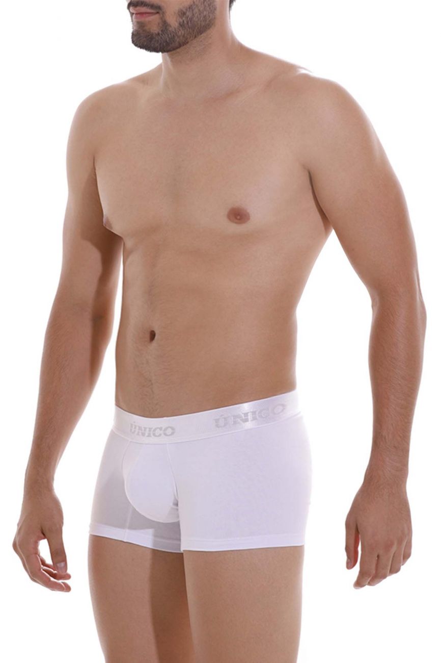 Mundo Unico Cristalino A22 Men's Boxer Briefs in White – men's boxer briefs Handmade in Colombia
