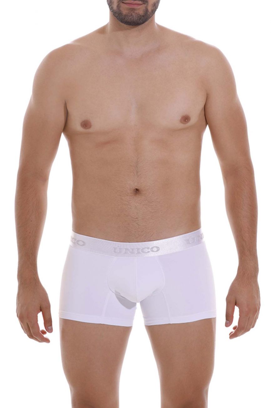 Mundo Unico Cristalino M22 Men's Boxer Briefs in White – men's boxer briefs Handmade in Colombia