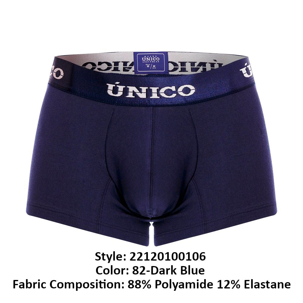 Mundo Unico Profundo M22 Men's Boxer Briefs in Dark Blue – men's boxer briefs Handmade in Colombia