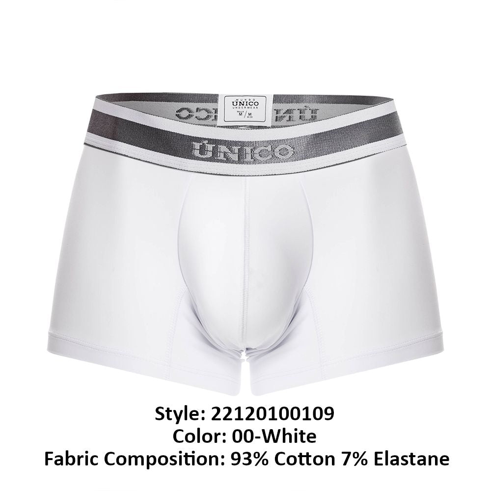 Mundo Unico Lustre A22 Men's Boxer Briefs in White – men's boxer briefs Handmade in Colombia