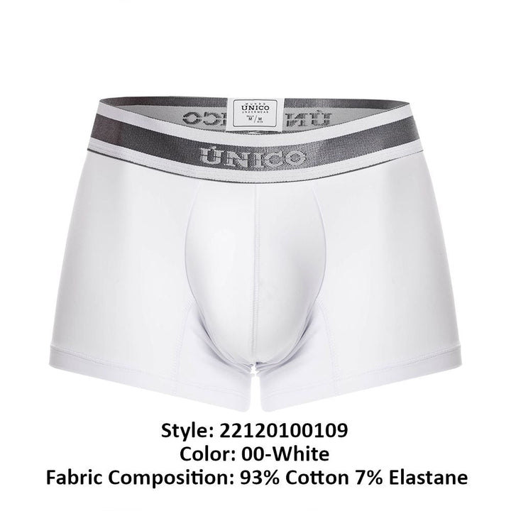 Mundo Unico Lustre A22 Men's Boxer Briefs in White – men's boxer briefs Handmade in Colombia