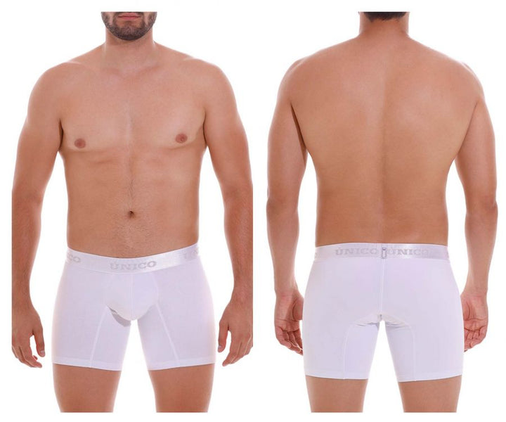 Mundo Unico Cristalino A22 Men's Boxer Briefs in White – men's boxer briefs Handmade in Colombia