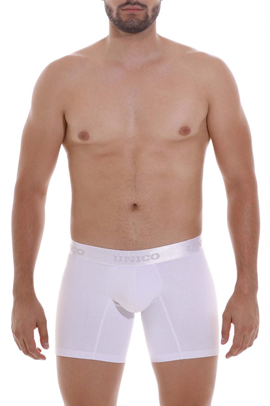 Mundo Unico Cristalino A22 Men's Boxer Briefs in White – men's boxer briefs Handmade in Colombia