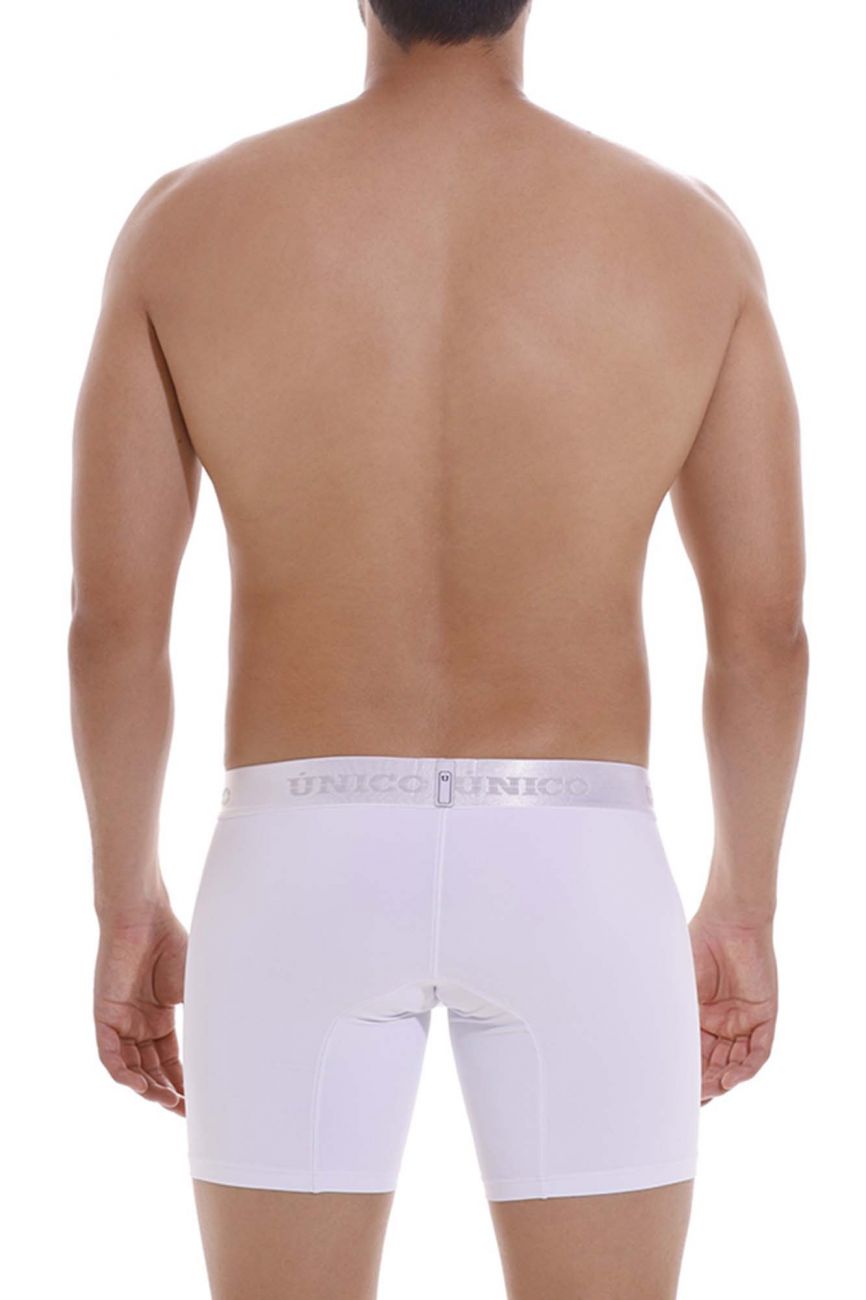 Mundo Unico Cristalino A22 Men's Boxer Briefs in White – men's boxer briefs Handmade in Colombia