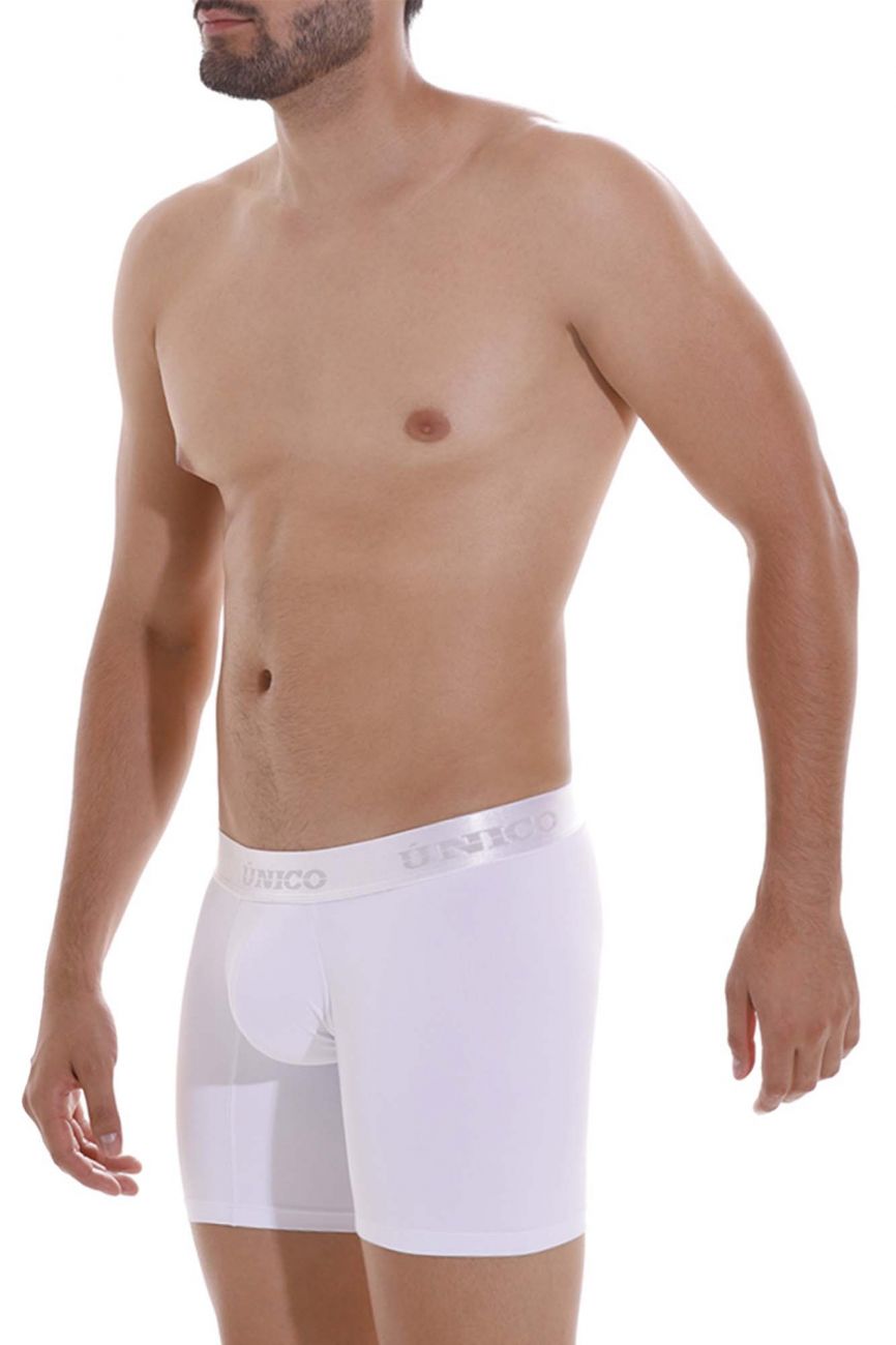 Mundo Unico Cristalino A22 Men's Boxer Briefs in White – men's boxer briefs Handmade in Colombia