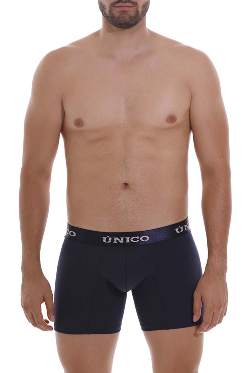 Mundo Unico Profundo A22 Men's Boxer Briefs in Dark Blue – men's boxer briefs Handmade in Colombia