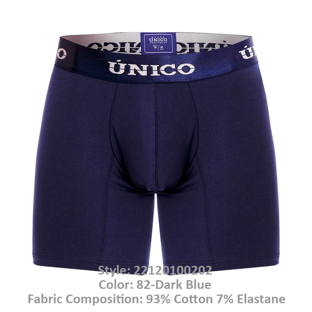 Mundo Unico Profundo A22 Men's Boxer Briefs in Dark Blue – men's boxer briefs Handmade in Colombia