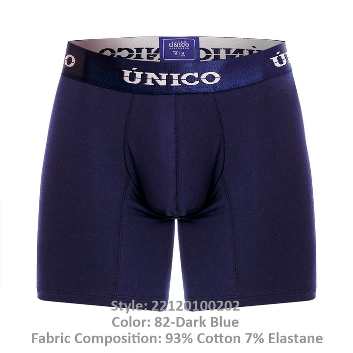 Mundo Unico Profundo A22 Men's Boxer Briefs in Dark Blue – men's boxer briefs Handmade in Colombia