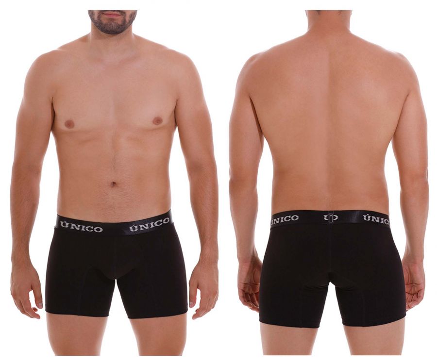 Mundo Unico Intenso A22 Men's Boxer Briefs in Black – men's boxer briefs Handmade in Colombia