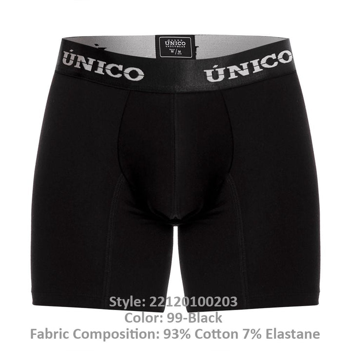 Mundo Unico Intenso A22 Men's Boxer Briefs in Black – men's boxer briefs Handmade in Colombia