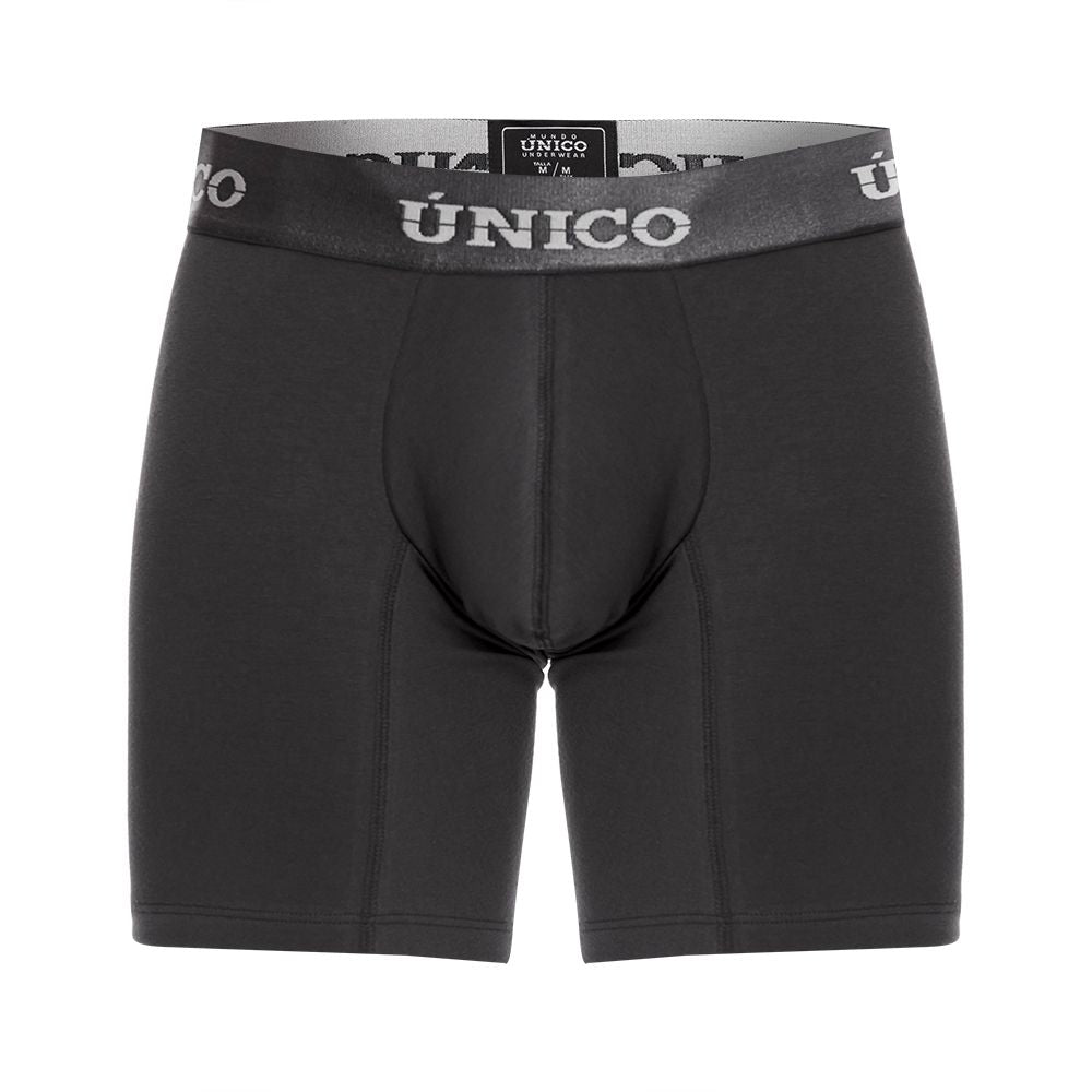 Mundo Unico Asfalto A22 Men's Boxer Briefs in Dark Gray – men's boxer briefs Handmade in Colombia