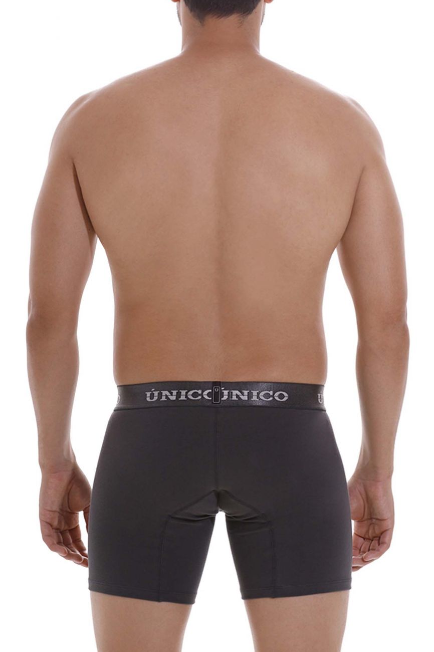 Mundo Unico Asfalto A22 Men's Boxer Briefs in Dark Gray – men's boxer briefs Handmade in Colombia