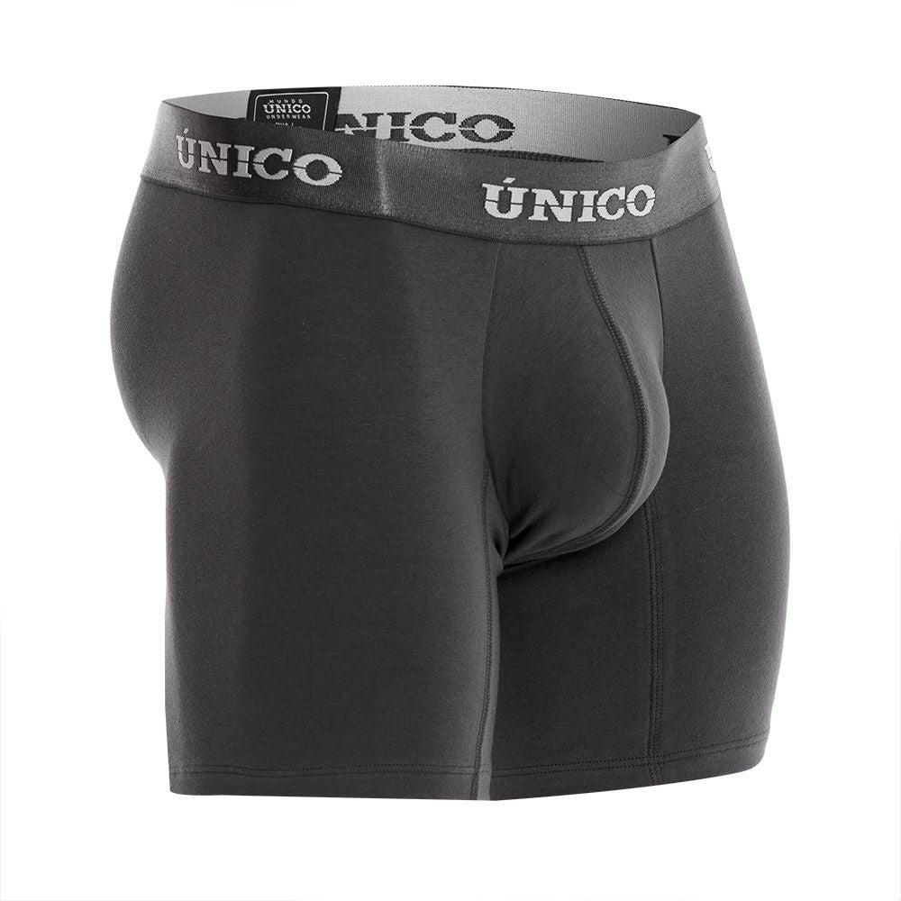 Mundo Unico Asfalto A22 Men's Boxer Briefs in Dark Gray – men's boxer briefs Handmade in Colombia
