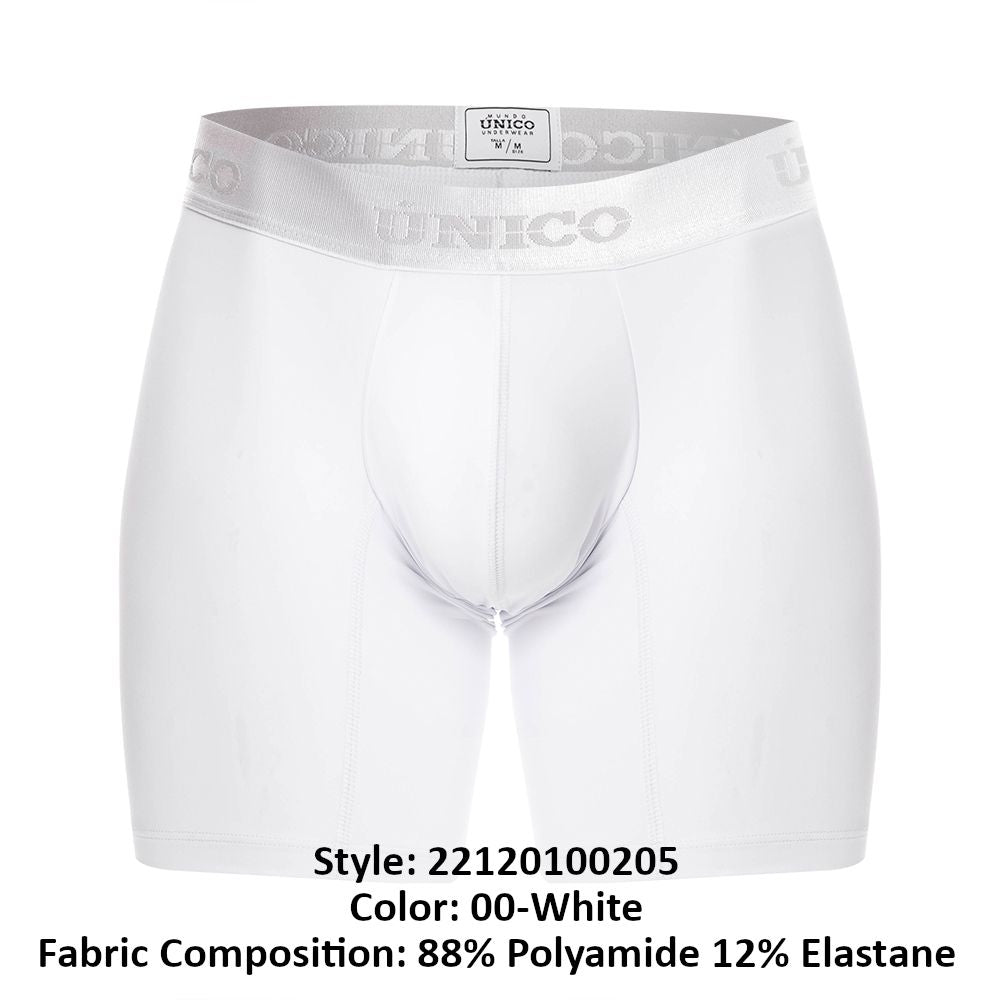 Mundo Unico Cristalino M22 Men's Boxer Briefs in White – men's boxer briefs Handmade in Colombia