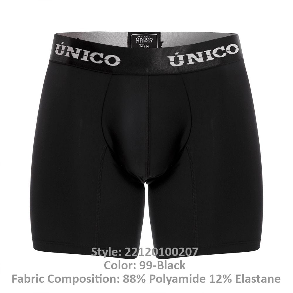Mundo Unico Intenso M22 Men's Boxer Briefs in Black – men's boxer briefs Handmade in Colombia