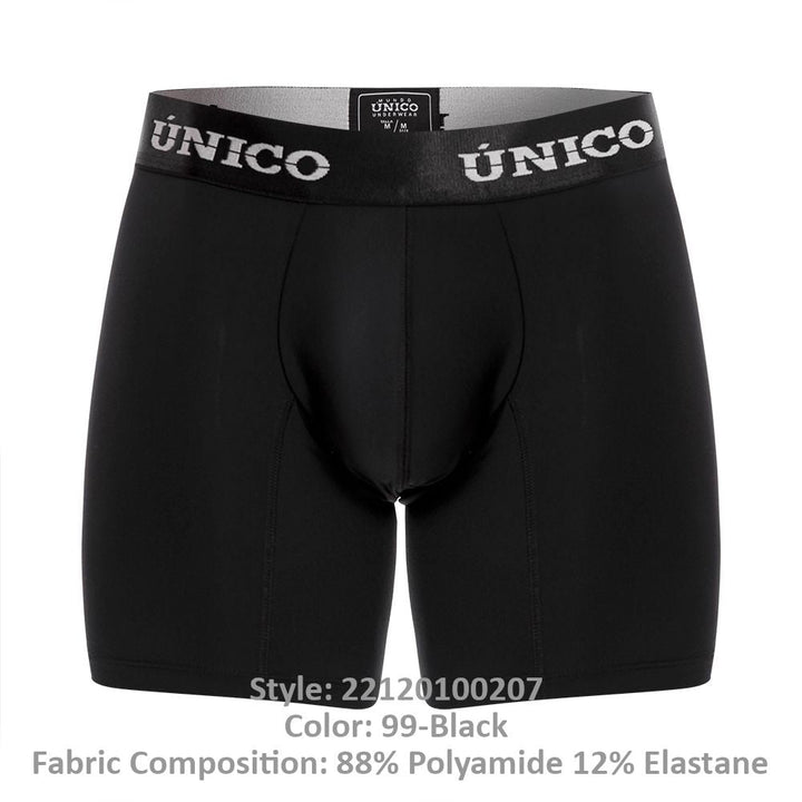 Mundo Unico Intenso M22 Men's Boxer Briefs in Black – men's boxer briefs Handmade in Colombia