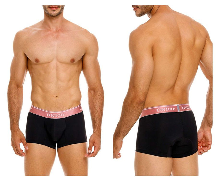 Mundo Unico Oro Rosa Men's Boxer Briefs in Black – men's boxer briefs Handmade in Colombia