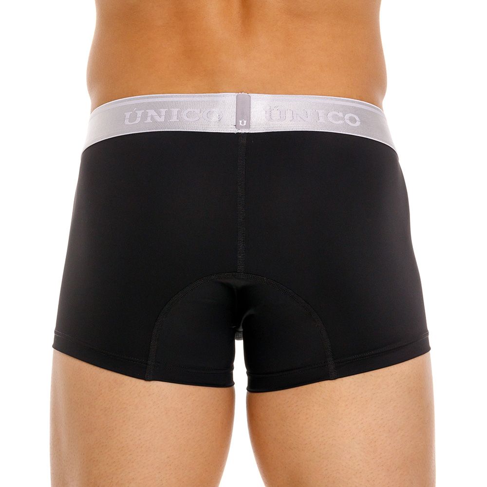 Mundo Unico Argento Men's Boxer Briefs in Black – men's boxer briefs Handmade in Colombia