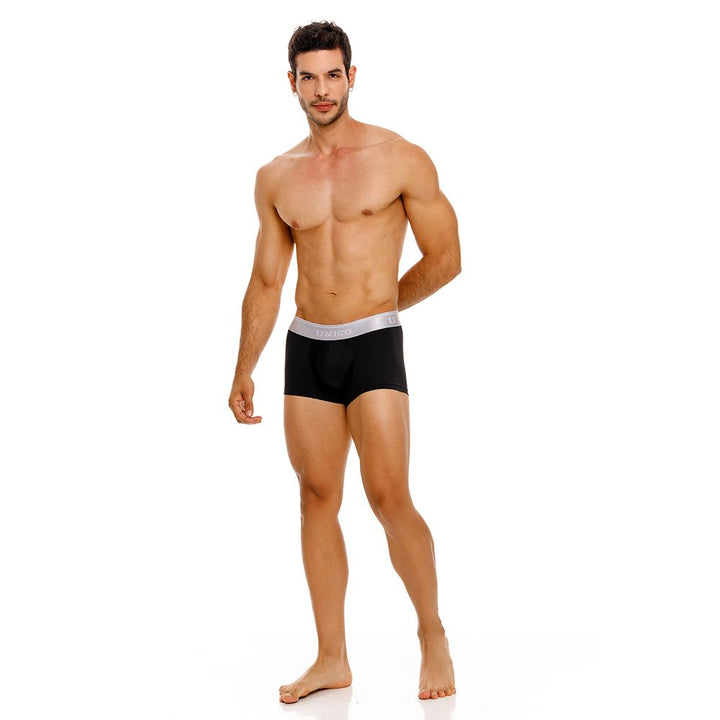 Mundo Unico Argento Men's Boxer Briefs in Black – men's boxer briefs Handmade in Colombia