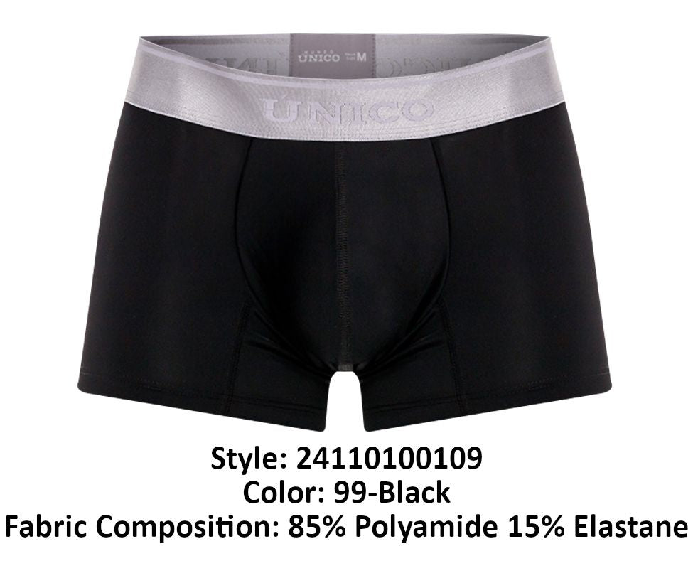 Mundo Unico Argento Men's Boxer Briefs in Black – men's boxer briefs Handmade in Colombia