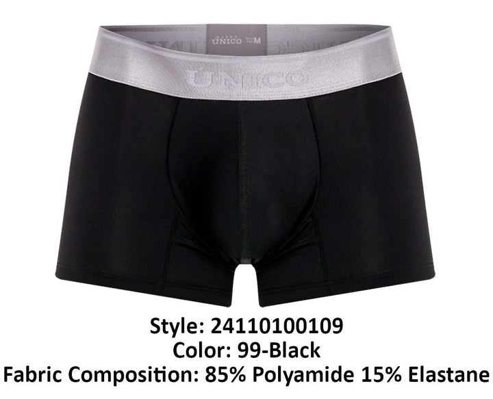 Mundo Unico Argento Men's Boxer Briefs in Black – men's boxer briefs Handmade in Colombia