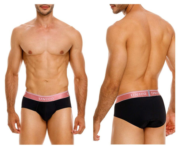 Mundo Unico Oro Rosa Men's Brief in Black – men's briefs Handmade in Colombia