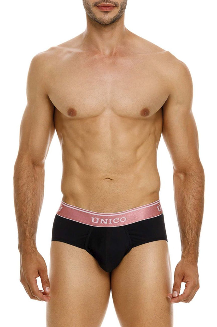 Mundo Unico Oro Rosa Men's Brief in Black – men's briefs Handmade in Colombia