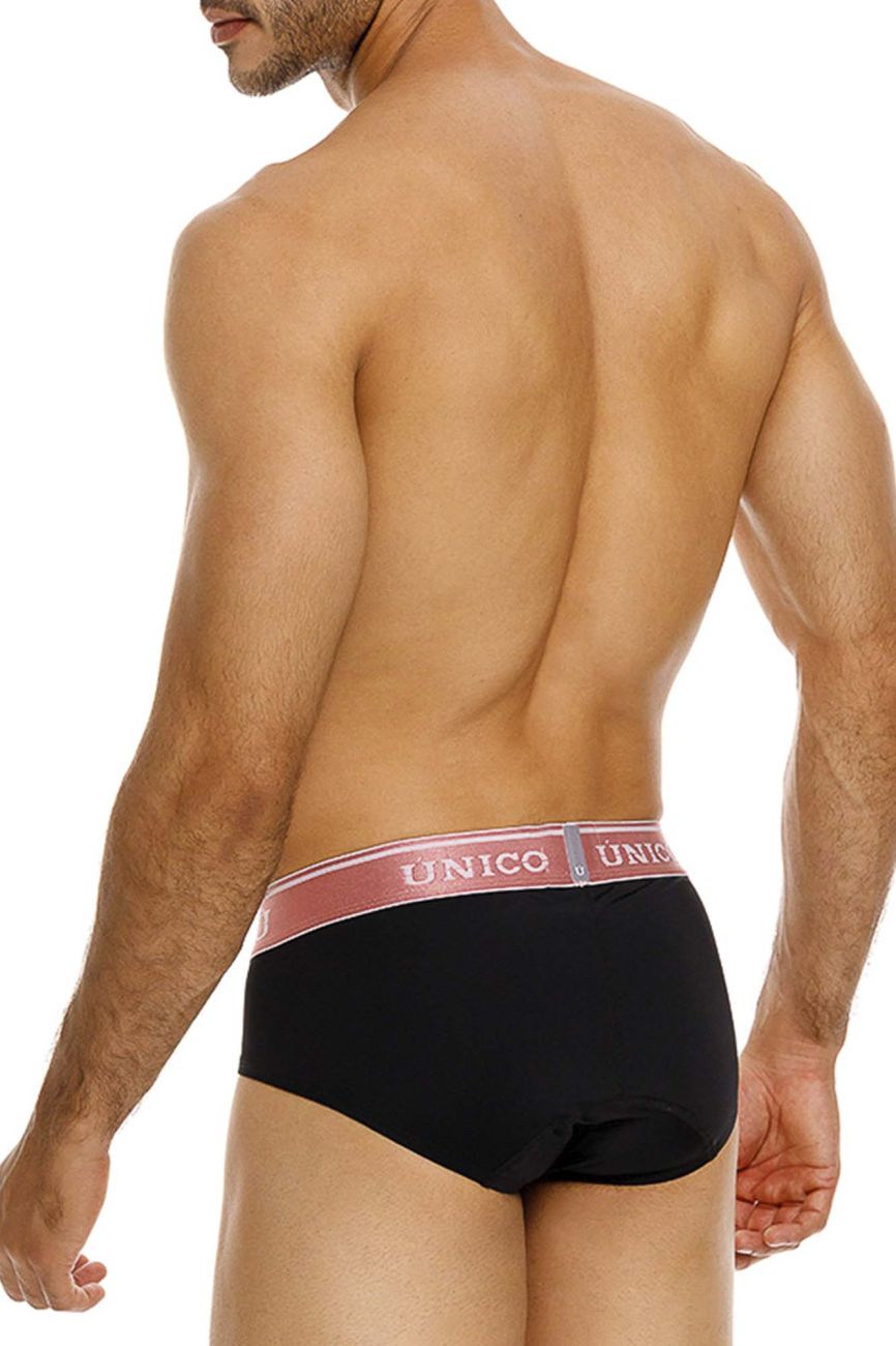 Mundo Unico Oro Rosa Men's Brief in Black – men's briefs Handmade in Colombia