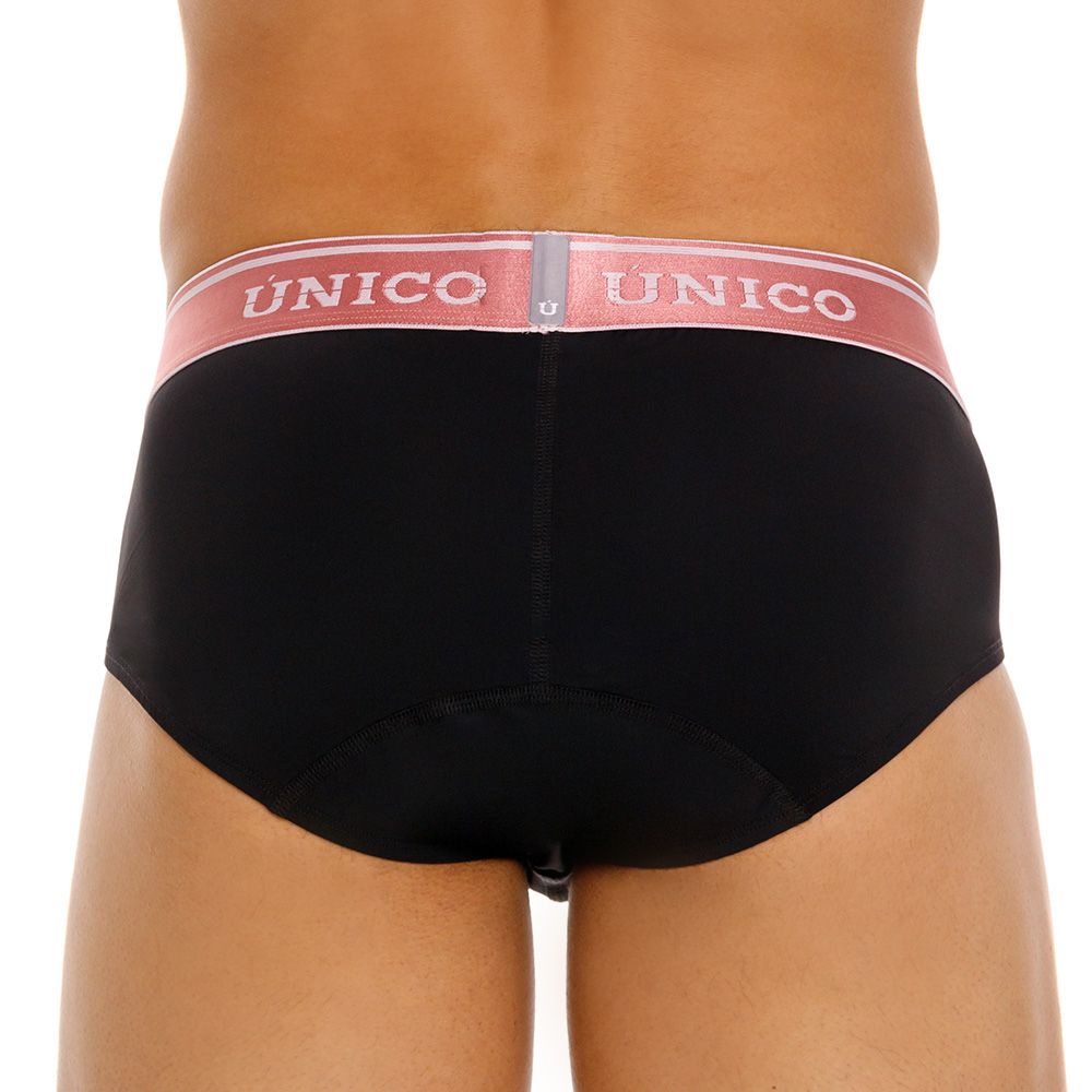 Mundo Unico Oro Rosa Men's Brief in Black – men's briefs Handmade in Colombia