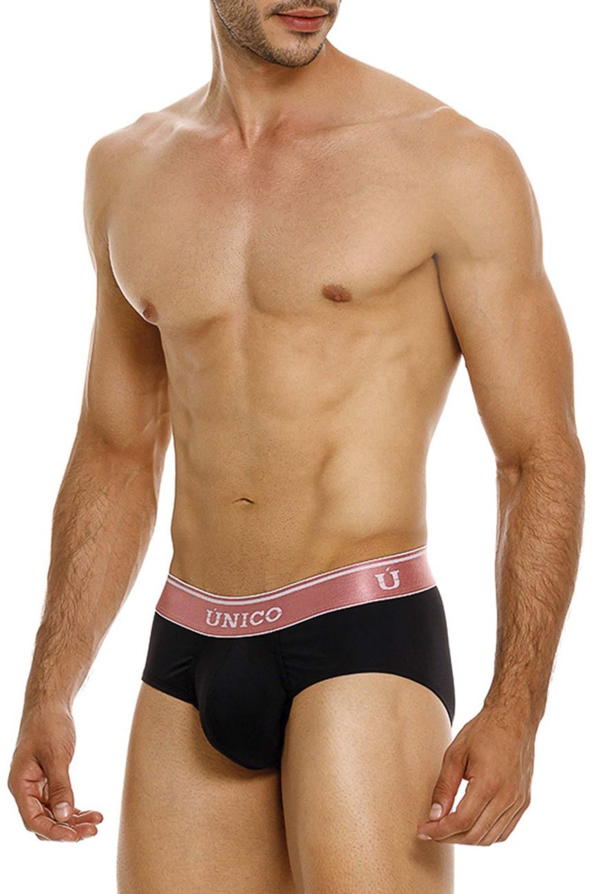 Mundo Unico Oro Rosa Men's Brief in Black – men's briefs Handmade in Colombia