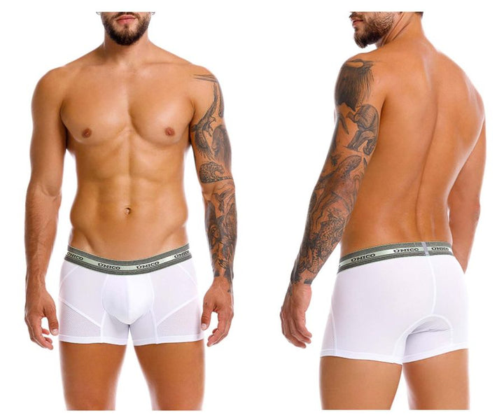 Mundo Unico Sensacion Men's Boxer Briefs in White – men's boxer briefs Handmade in Colombia