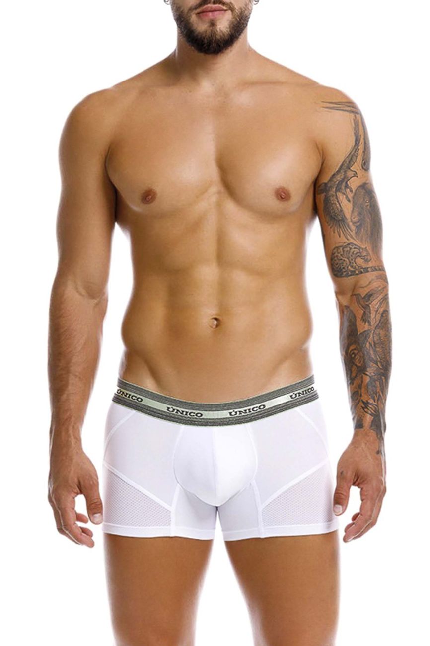 Mundo Unico Sensacion Men's Boxer Briefs in White – men's boxer briefs Handmade in Colombia