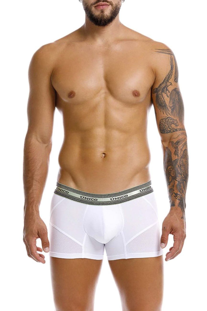 Mundo Unico Sensacion Men's Boxer Briefs in White – men's boxer briefs Handmade in Colombia