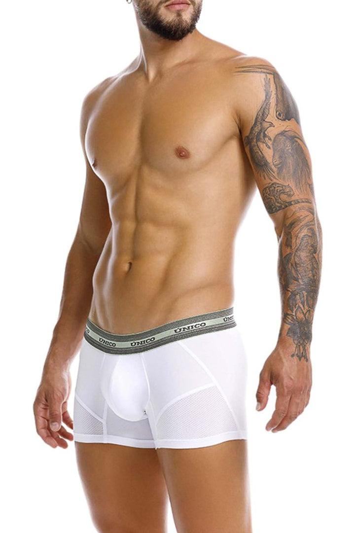 Mundo Unico Sensacion Men's Boxer Briefs in White – men's boxer briefs Handmade in Colombia