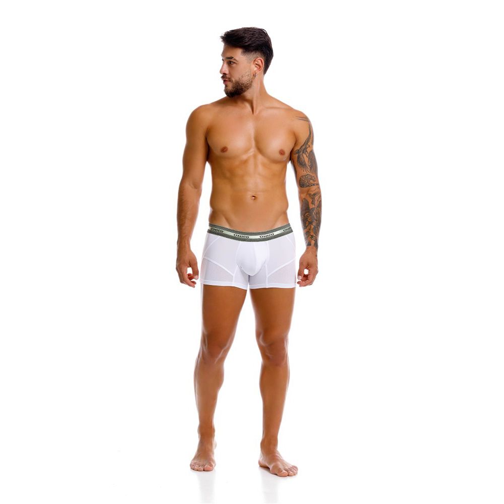 Mundo Unico Sensacion Men's Boxer Briefs in White – men's boxer briefs Handmade in Colombia