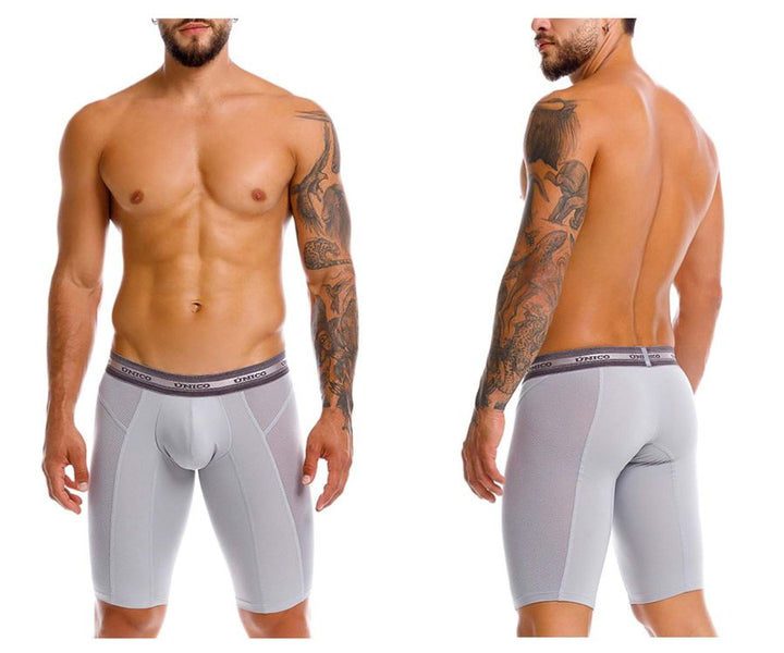 Mundo Unico Albaricoque Men's Boxer Briefs in Gray – men's boxer briefs Handmade in Colombia