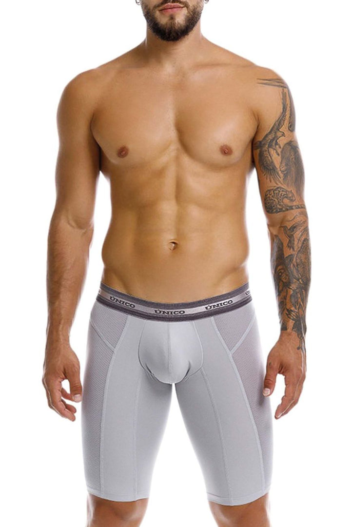 Mundo Unico Albaricoque Men's Boxer Briefs in Gray – men's boxer briefs Handmade in Colombia