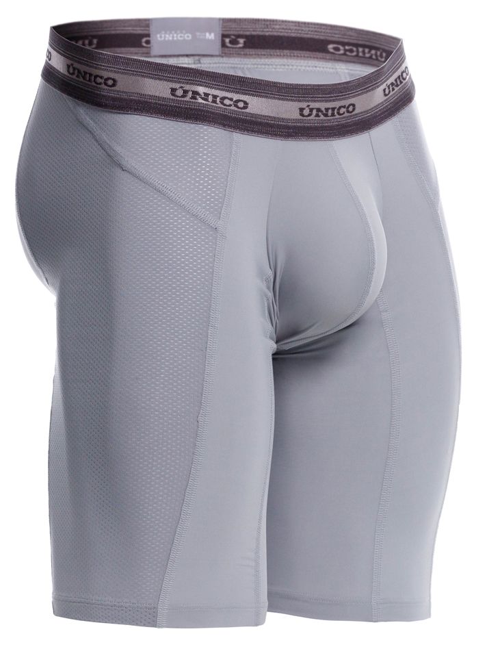 Mundo Unico Albaricoque Men's Boxer Briefs in Gray – men's boxer briefs Handmade in Colombia
