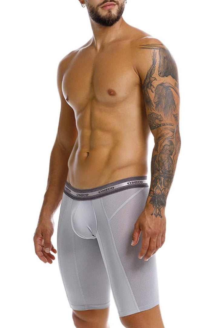 Mundo Unico Albaricoque Men's Boxer Briefs in Gray – men's boxer briefs Handmade in Colombia