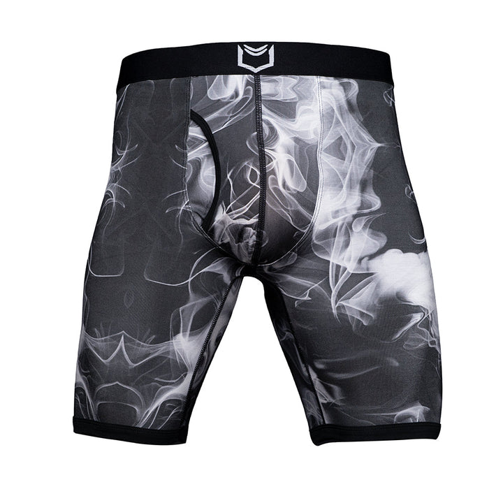 SHEATH V Men's 8" Dual Pouch Boxer Briefs - Breathable Bamboo Fiber Comfort