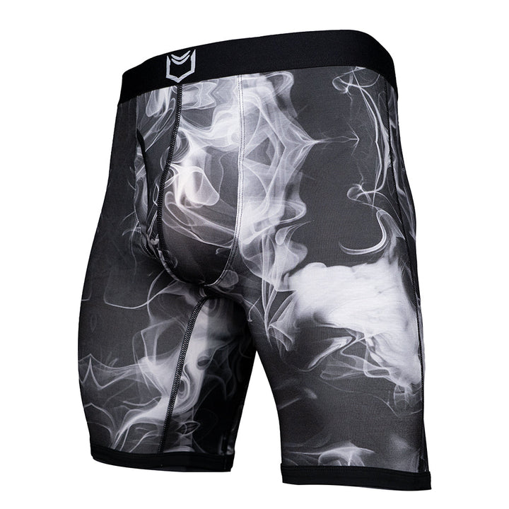 SHEATH V Men's 8" Dual Pouch Boxer Briefs - Breathable Bamboo Fiber Comfort