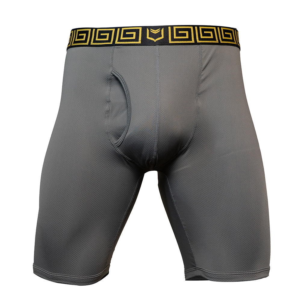 SHEATH V AirFlow 8" Boxer Brief | Ultra-Breathable Polyamide Mesh Performance Underwear