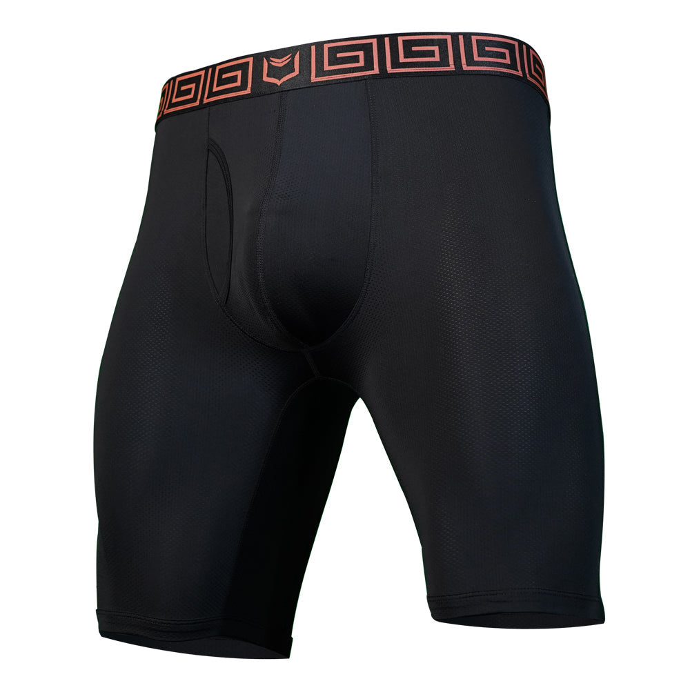 SHEATH V AirFlow 8" Boxer Brief | Ultra-Breathable Polyamide Mesh Performance Underwear