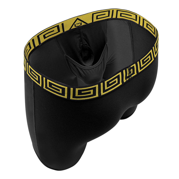 SHEATH V 8" Sports Performance Boxer Brief | Dual Pouch, Long Leg, Endurance Support