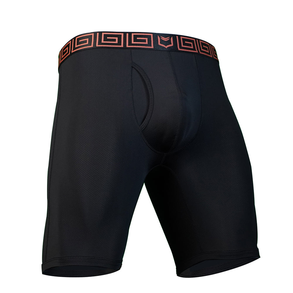 SHEATH V AirFlow 8" Boxer Brief | Ultra-Breathable Polyamide Mesh Performance Underwear
