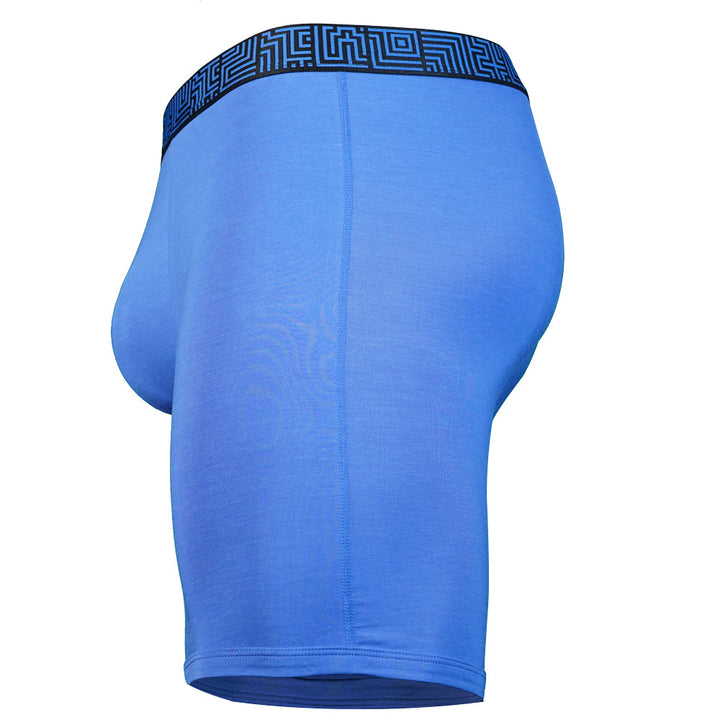 SHEATH V Modal Men's Dual Pouch Boxer Brief 8 inch 5-Pack – men's long inseam modal dual pouch boxer brief