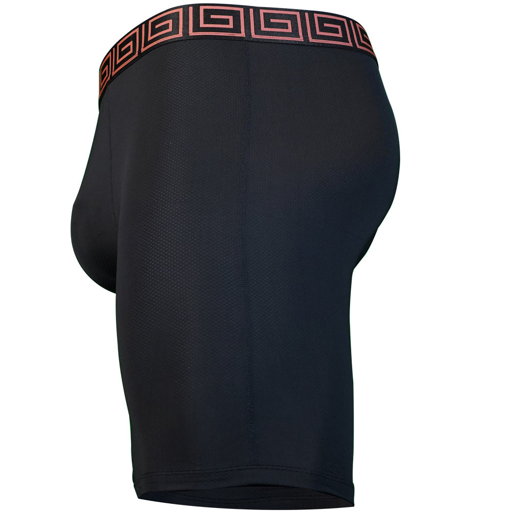 SHEATH V AirFlow 8" Boxer Brief | Ultra-Breathable Polyamide Mesh Performance Underwear