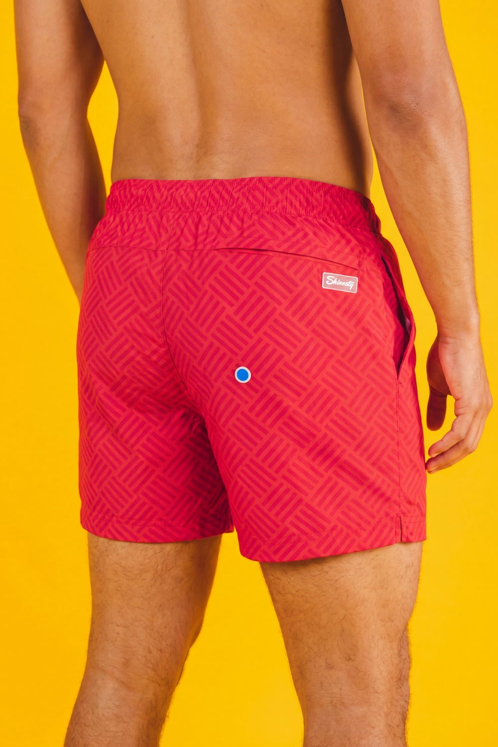 Shinesty The Hot Dogs Or Legs x Wienerschnitzel Ball Hammock 5 inch swim trunks – funny novelty